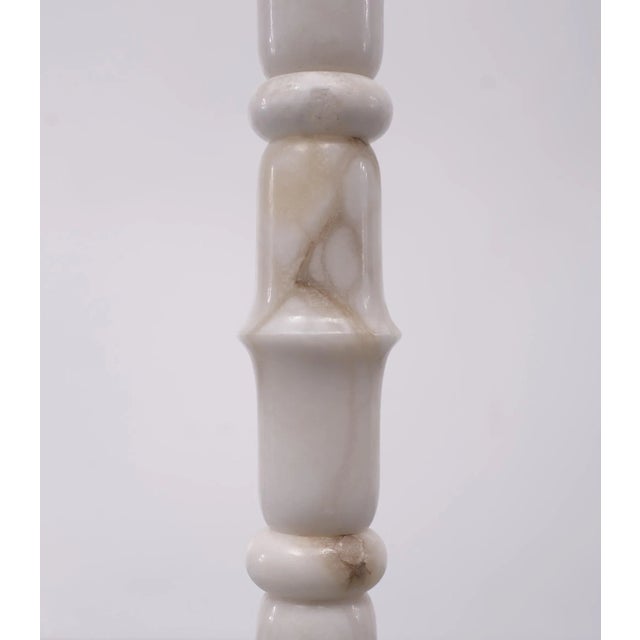 Regency Marble Floor Lamp, Italy, 1970s For Sale - Image 6 of 8