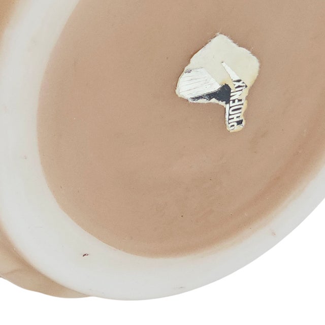 Glass 1930s Phoenix Consolidated Art Deco Dogwood Vase in Satin Brown Glass For Sale - Image 7 of 7