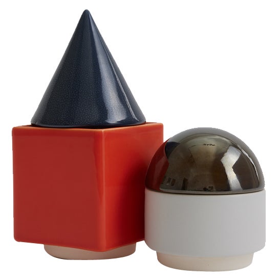 KNSTRKT Stackable Tableware by Studio Berg, Set of 4 For Sale