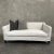 Bloom Slip Covered Sofa / or Upholstered Shown: Slip covered in a heavy stone washed Belgian linen in Semi-Bleached...