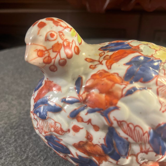 Early 20th Century Chinese Imari Duck Figurine For Sale In Orlando - Image 6 of 10
