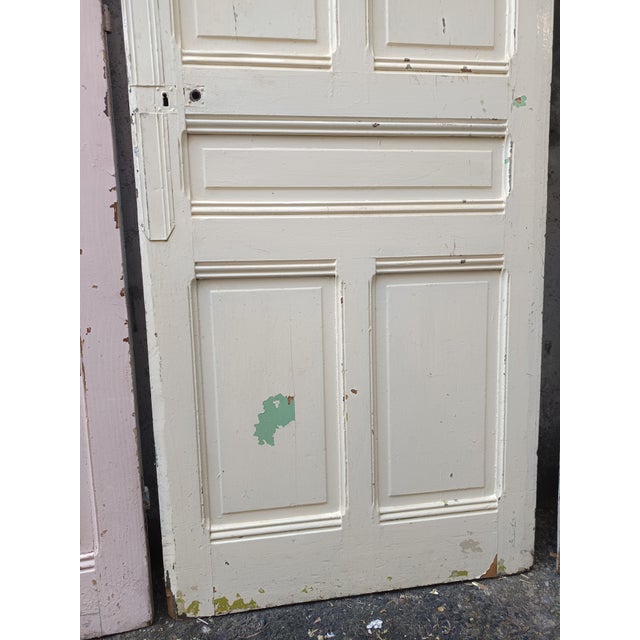 Vintage Cream Fir Doors, Set of 4 For Sale - Image 16 of 18