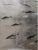 Hand Painted Silver Leaf Fish Wallpaper Panels - Set of 5 For Sale - Image 4 of 4