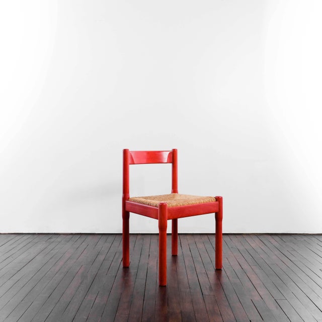 1960s Carimate Chairs by Vico Magistretti for Cassina, 1960s, Set of 2 For Sale - Image 5 of 16