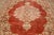 Rust Medallion 1940s Persian Mahal Wool Rug Handmade For Sale - Image 9 of 9