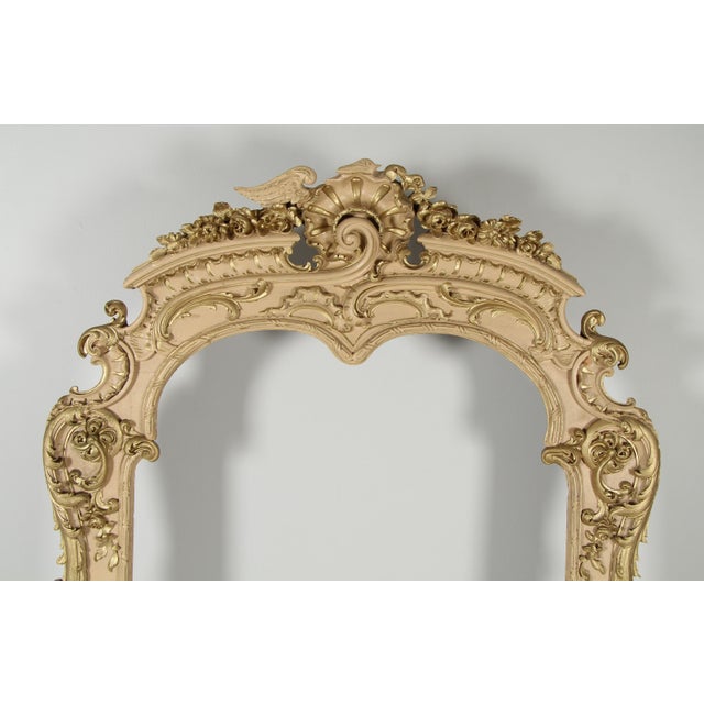 Large Antique Rokoko Style Frame, 1860 For Sale - Image 9 of 18
