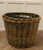 Very Large Round Woven Willow Log Basket This is a good large strong basket, it is in handsome condition. The basket has...