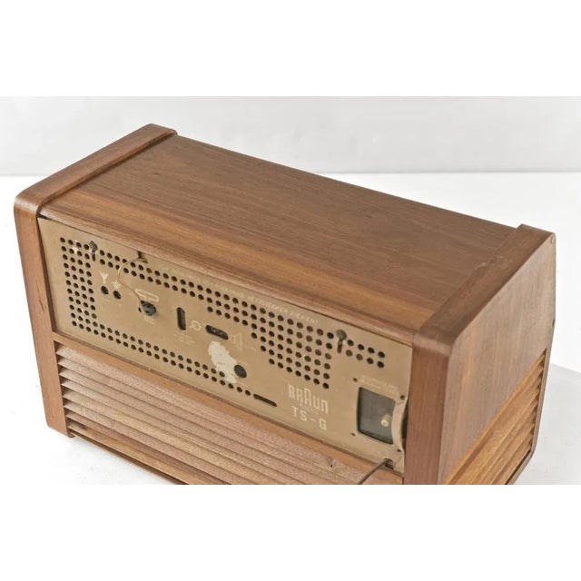 TS-G Table Radio by Hans Gugelot & Helmut Müller Kühn for Braun AG, Germany, 1955 For Sale - Image 9 of 14