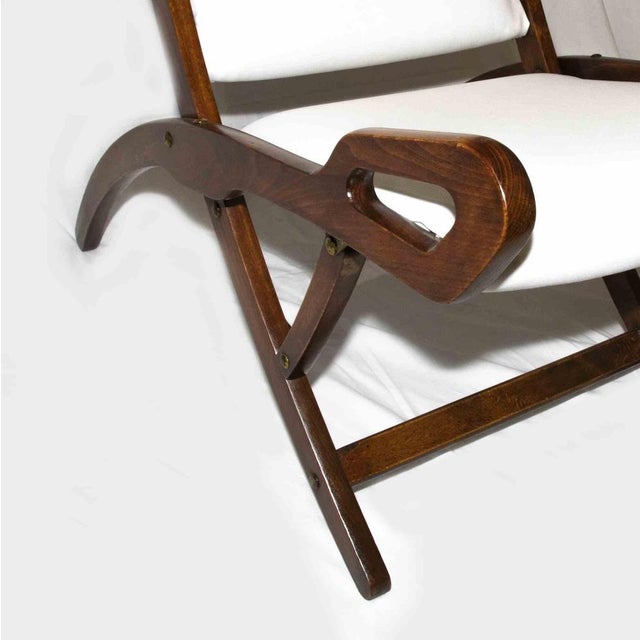 Gio Ponti Vintage Ninfea Folding Chair by Gio Ponti for Reguitti, Italy, 1958 For Sale - Image 4 of 6