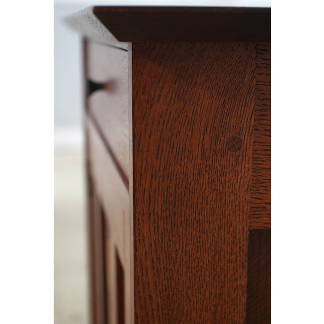 Stickley Harvey Ellis Mission Oak Nightstand For Sale - Image 11 of 18