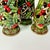 1990s Vintage Americana Boho Chic Christmas Holly Topiary Trees Holiday Accents - Set of 3. For Sale - Image 14 of 17
