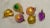 Figurative 1990s Small Fruit Hand Blown Glass Ornaments, Made in Germany- Set of 6 For Sale - Image 3 of 6