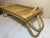 Mid-Century Modern Vintage Bamboo Rattan Breakfast in Bed Folding Serving Tray For Sale - Image 3 of 10