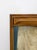 Vintage MCM Walnut Wood Mirror, Bowtie Detail Rectangle Wall Mirror Mid Century For Sale In Tampa - Image 6 of 8