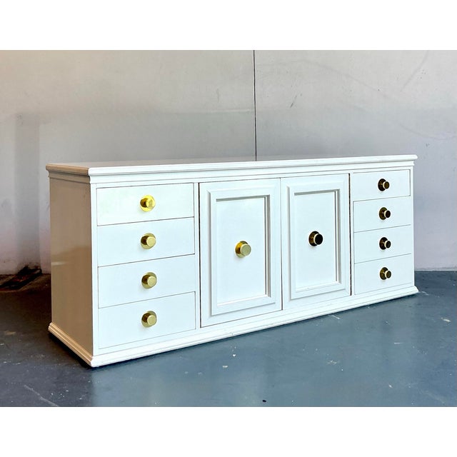 Late 20th Century Vintage American of Martinsville Credenza For Sale - Image 5 of 12