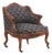 Louis XV Style Carved Boudoir Chair, C. 1910. Perfect for Your Dog or Cat! For Sale