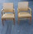 Pair of 1970s Gunlocke Fruitwood and Leather Armchairs For Sale - Image 10 of 10