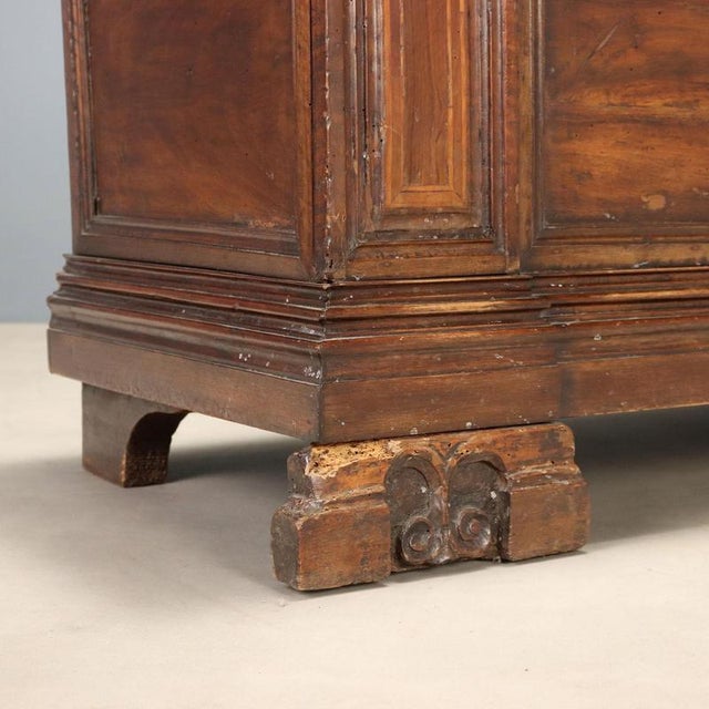 18th Century Baroque Walnut Chest For Sale - Image 9 of 13