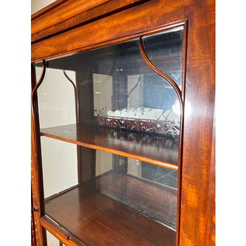 Barley Twist Display Cabinet For Sale - Image 3 of 8