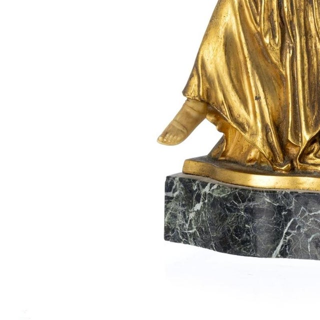 Henryk I Kossowski, Figurative Sculpture, 19th Century, Bronze on Marble Base For Sale - Image 3 of 6