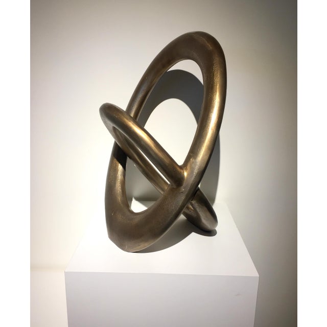 Joined Rings Sculpture Chairish