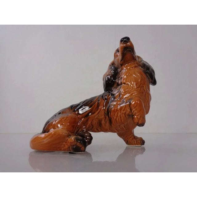 1960s Porcelain Dachshund Figurine from Goebel, Germany, 1960s For Sale - Image 5 of 18