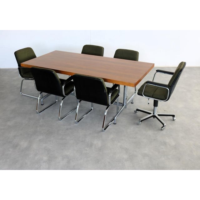 Conference Chairs from Sedus, 1960s, Set of 6, in Good conditions. Designed 1960 to 1969 This piece has an attribution...
