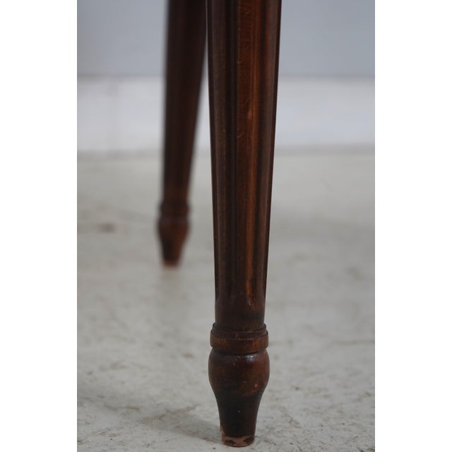 Pair of Century Louis XVI Arm Chairs For Sale - Image 12 of 18