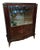 French Art Deco Vitrine Bar or Display Cabinet in the Style of Jules Leleu For Sale