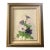 Vintage Floral Poppies Still Life Framed Painting For Sale
