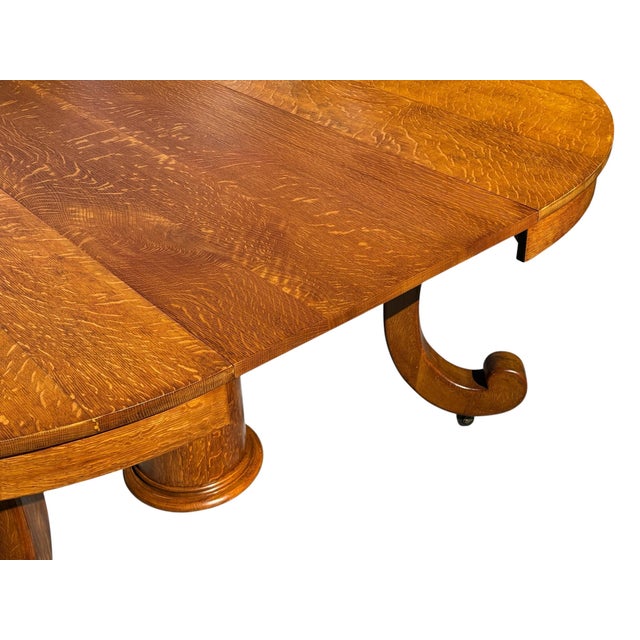 Early 20th Century Early 20thC American Empire Dining Table For Sale - Image 5 of 9
