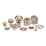 English Imari Style Assembled Partial Service, 36 Pieces, 19th Century For Sale