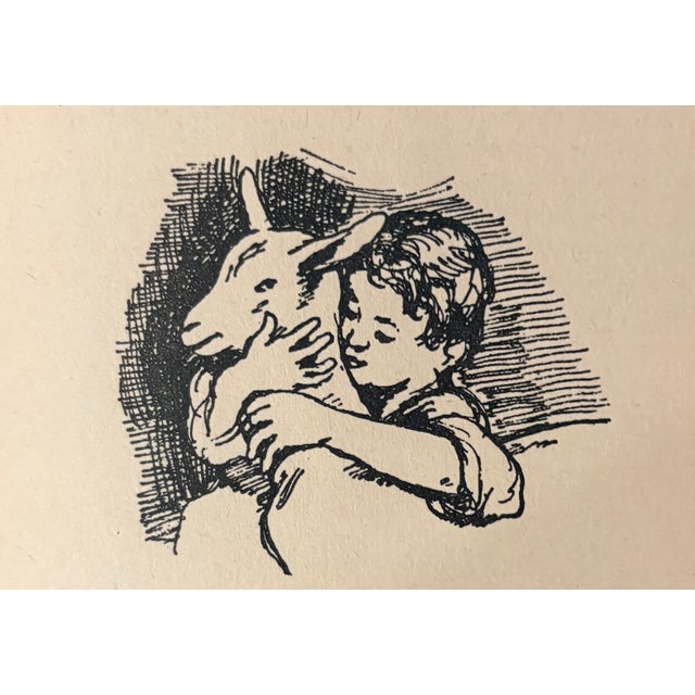 1950’s French Language Edition of Johanna Spyri’s Classic Heidi Series- Set of 3 For Sale - Image 11 of 18