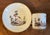 Neoclassical Antique 18th Century Italian Doccia Porcelain Coffee Can Cup and Saucer, Circa 1790 For Sale - Image 3 of 11