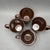 Chocolate Vintage Corelle Stoneware Chocolate Brown Coffee Mugs - Set of 4 For Sale - Image 8 of 11