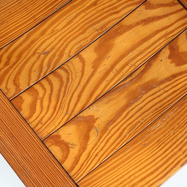 Vintage Pine Dining Chairs with Visible Joints, 1960s, Set of 4 For Sale - Image 16 of 17