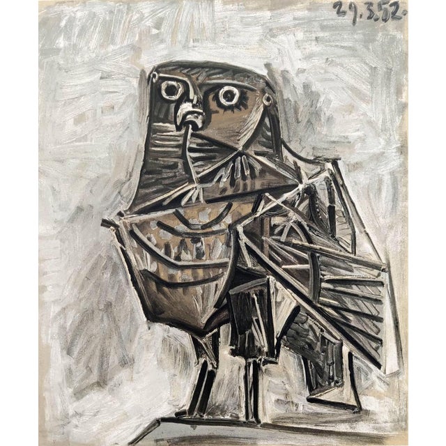 Pablo Picasso, Le Hibou, 1954, Lithograph For Sale - Image 6 of 6