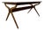 Teak and Glass Dining Table, 1950s For Sale