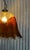 Modern Vintage Murano Amber Glass Pendant Lamp, 1970s For Sale - Image 3 of 8