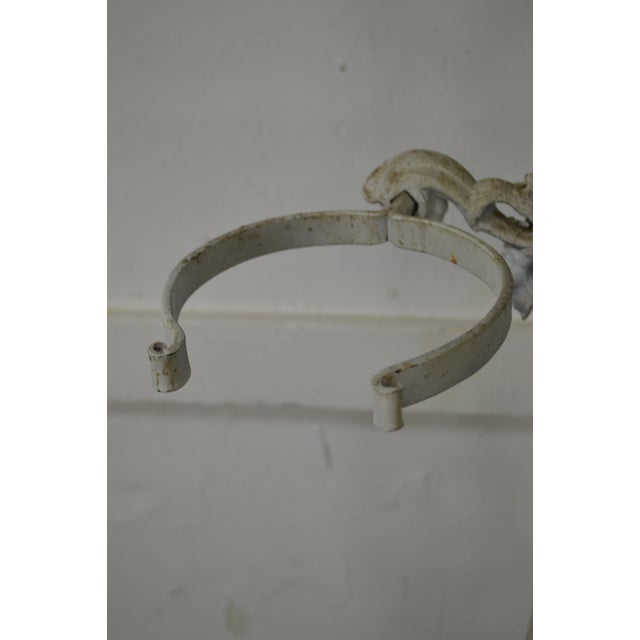 Late 19th Century Antique 19th Century Victorian Cast Iron Hall Stand For Sale - Image 5 of 10
