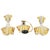 Art Deco Crystal Boudoir Perfume Bottles by Ernst Buder, 1950s, Set of 3 For Sale - Image 13 of 18