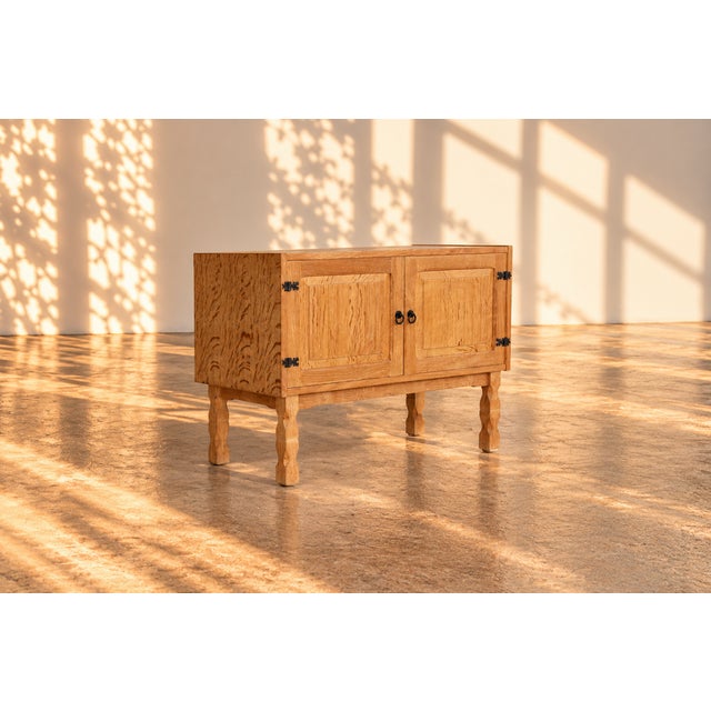 Vintage Danish Brutalist Sideboard, 1960s For Sale - Image 8 of 8