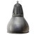 Vintage French Industrial Grey Metal Pendant Lamps from Mazda For Sale - Image 6 of 6