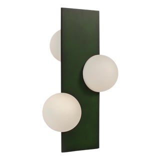 Medium Sfera Fango Green Lamp from Pulpo For Sale
