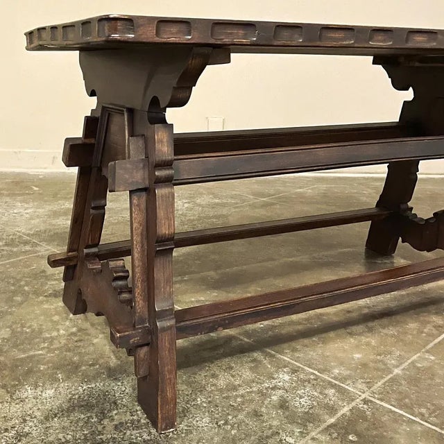Antique Rustic Spanish Coffee Table For Sale - Image 10 of 13