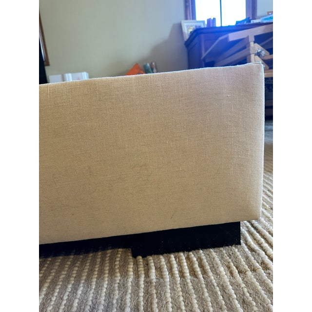 Kreiss Collection Panama Bed Frame, Queen, Upholstered For Sale - Image 9 of 9