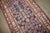 Early 20th Century Navy Worn Persian Runner - 3'1" x 10' For Sale - Image 4 of 8