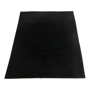 Nourison Home for Christopher Guy Black Strie Mohair Wool Hand Loomed Rug 8x10
