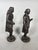 19th Century Pair of full-length sculptures of Voltaire and Rousseau, 19th century, Restoration period, Charles X For Sale - Image 5 of 6
