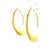 Elsa Peretti & Tiffany & Co. Tiffany & Co. Elsa Peretti Spain 18k Gold Teardrop Earrings For Sale - Image 4 of 8